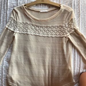Lush mid sleeve top